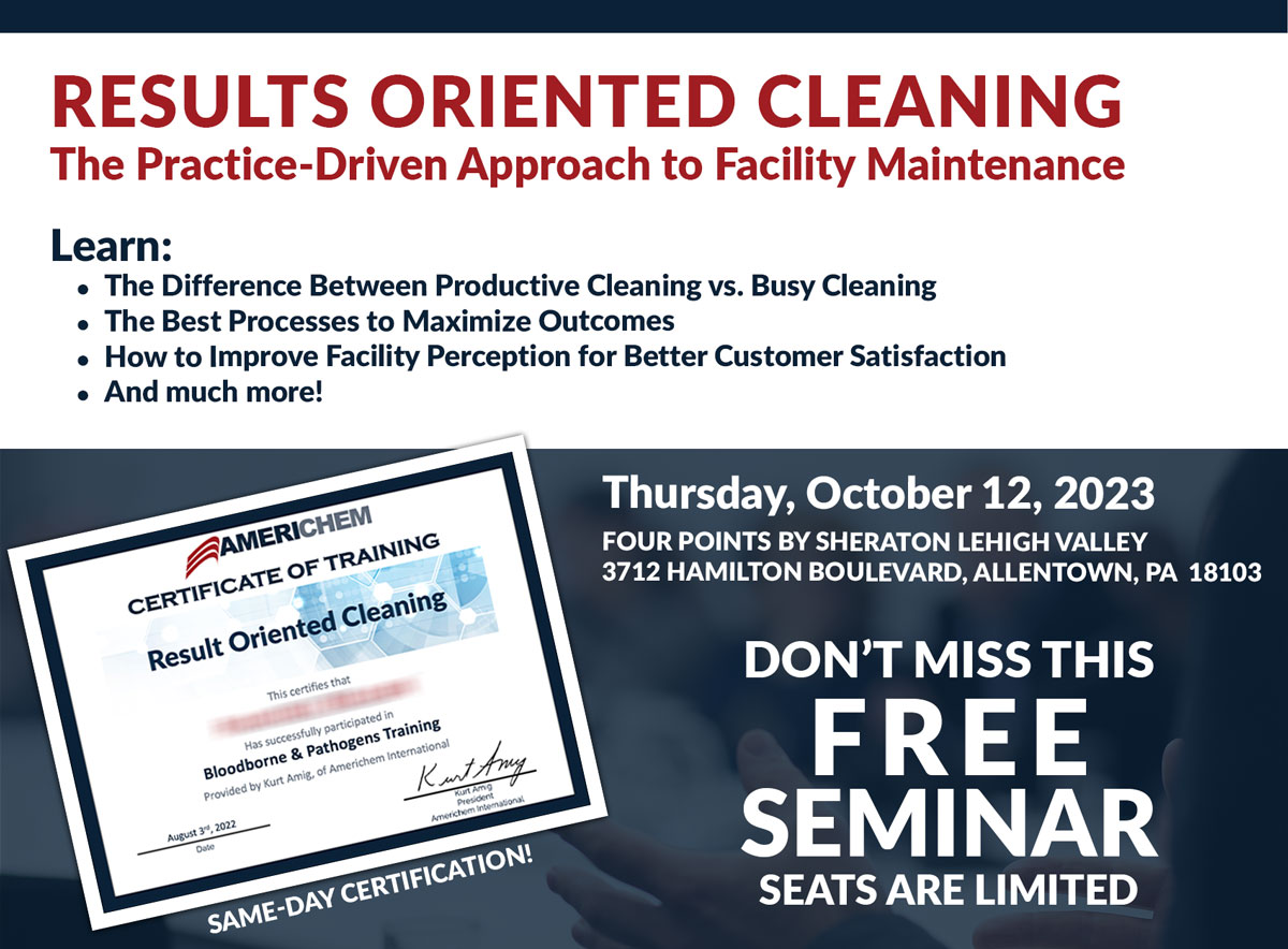 Results Oriented Cleaning Seminar 4 Web