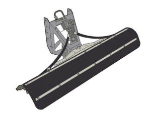 Karcher hydraulic front spray bar attachment for municipal equipment