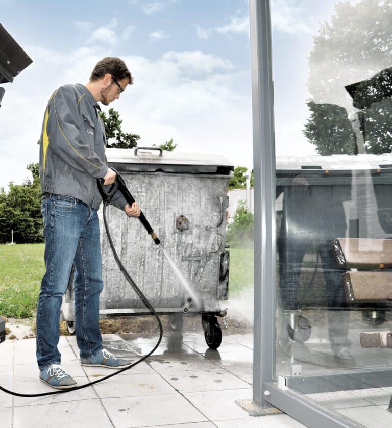 Karcher pressure washer attachments for municipal equipment